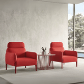 Join Single Seater Modern Fabric Lounge High Back Sofa Armchair - Gavisco Office Furniture